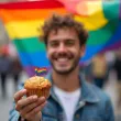 dekoracje do muffinek na marsz rownosci pikery lgbt teczowe flagi 6 szt