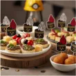 dekoracje do muffinek przekasek na dzien gornika pikery barborka 6 szt