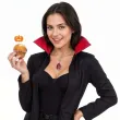 dekoracje do muffinek przekasek na halloween pikery szpilki dynie 6 szt
