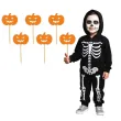 dekoracje do muffinek przekasek na halloween pikery szpilki dynie 6 szt