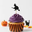 dekoracje do muffinek przekasek na halloween pikery szpilki mix ozdoby 6 szt