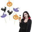 dekoracje do muffinek przekasek na halloween pikery szpilki mix ozdoby 6 szt