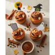 dekoracje do muffinek przekasek na halloween pikery szpilki mix ozdoby 6 szt