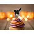 dekoracje do muffinek przekasek na halloween pikery szpilki mix ozdoby 6 szt