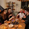 dekoracje do muffinek przekasek na halloween pikery szpilki ozdoby czarownica dynie nietoperze x6