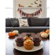dekoracje do muffinek przekasek na halloween pikery szpilki pajaki czarne ozdoby 6 szt