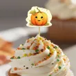 dekoracje do muffinek przekasek pikery szpilki happy halloween swieto dyni 6 szt