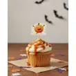 dekoracje do muffinek przekasek pikery szpilki happy halloween swieto dyni 6 szt