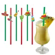 dekoracje do napojow na meksykanskie party slomki papierowe lato w meksyku pikantne x6