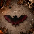 dekoracje do ppowieszenia na halloween andrzejki ozdoby halloweenowe nietoperze czarne 10x5 5 cm