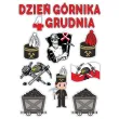 dekoracje do szkoly na gazetke tablice okno barborka dzien gornika ozdoby do powieszenia
