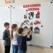 dekoracje do szkoly na gazetke tablice okno barborka dzien gornika ozdoby do powieszenia