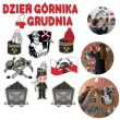 dekoracje do szkoly na gazetke tablice okno barborka dzien gornika ozdoby do powieszenia