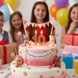 dekoracje na 10 urodziny swieczki na tort liczba 10 zloty 4 5 cm 2 szt