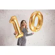 dekoracje na 10 urodziny zestaw balonow liczba 10 zloty 33 dgt 2 elementy