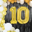 dekoracje na 10 urodziny zestaw balonow liczba 10 zloty 33 dgt 2 elementy