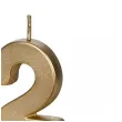 dekoracje na 12 urodziny swieczki na tort liczba 12 zloty 4 5 cm 2 szt