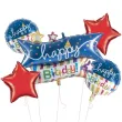 dekoracje na 18 30 40 50 60 70 80 dowolne urodziny zestaw balonow happy birthday 5 szt