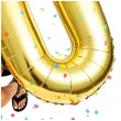 dekoracje na 18 urodziny zestaw balonow liczba 30 zloty 33 dgt 2 elementy