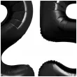 dekoracje na 25 urodziny rocznice zestaw balonow xl liczba 25 czarny 39 dgt 2 szt