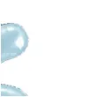 dekoracje na 6 urodziny dla chlopca balon foliowy cyfra 6 stojaca blekitny partydeco