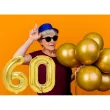 dekoracje na 60 urodziny zestaw balonow liczba 60 zloty 33 dgt 2 elementy