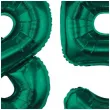 dekoracje na 85 urodziny zestaw balonow xl liczba 85 butelkowy zielony 39 dgt 2 szt