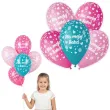 dekoracje na dzien babci prezent na urodziny balony dla mojej babci serca i kwiaty 13 5 szt