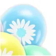 dekoracje na dzien wiosny balony stokrotki mix partydeco 12 5 szt