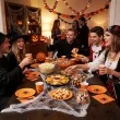 dekoracje na halloween andrzejki pajaki czarne partydeco 10 szt