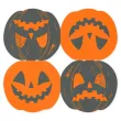 dekoracje na halloween dzien dyni serwetki papierowe straszna dynia 33x30 cm x20