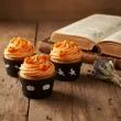 dekoracje na halloween oslonki na muffinki czarownica dynia nietoperz papilotki 6 szt