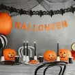 dekoracje na halloween swiecace balony led dynie pomaranczowe 10 5 szt