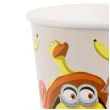 dekoracje na stol na urodziny kubeczki papierowe do zimnych napojow minionki 250ml x6