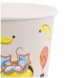 dekoracje na stol na urodziny kubeczki papierowe do zimnych napojow minionki 250ml x6