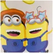 dekoracje na stol na urodziny kubeczki papierowe do zimnych napojow minionki 250ml x6