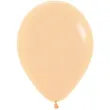 dekoracje na urodziny mini balony lateksowe peach blush brzoskwiniowe do girland 5 x50