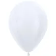 dekoracje na urodziny mini balony lateksowe pearl white perlowe biale do girland 5 x50