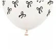 dekoracje na urodziny osiemnastke biale balony liczba 18 kokardki 12 50 szt