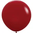 dekoracje na urodziny profesjonalne balony lateksowe imperial red burgundowe 24 3 szt