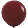 dekoracje na urodziny profesjonalne balony lateksowe merlot bordowe 24 3 szt