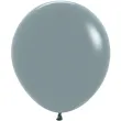 dekoracje na urodziny profesjonalne balony lateksowe pastel dusk blue niebieskie mgliste 18 x25