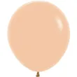 dekoracje na urodziny profesjonalne balony lateksowe peach blush rozowe brzoskwiniowe 18 x25