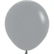 dekoracje na urodziny profesjonalne balony lateksowe urban grey szare 18 25 szt