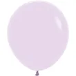 dekoracje na urodziny profesjonalne balony pastel matte lilac fioletowe liliowe 18 x25