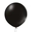 dekoracje na urodziny sylwestra duze balony pastelowe czarne belbal 24 5 szt