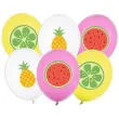 dekoracje na wakacje lato urodziny hawajskie balony ananas arbuz limonka owoce 12 x6