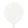 dekoracje na wesele komunie swieta urodziny duze balony pastelowe biale belbal 24 5 szt