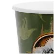 dekoracje stolu na urodziny dino party kubeczki papierowe jurassic world zielone 250ml x6