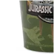 dekoracje stolu na urodziny dino party kubeczki papierowe jurassic world zielone 250ml x6